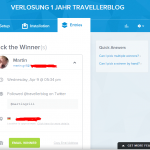 Rafflecopter hat via random.org entschieden - Martin ist der Gewinner!