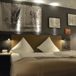 Bett im Business Zimmer Urban Style des Radisson Blu Karlsruhe