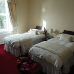 Betten am 2. Tag im Myrtle Bank Guest House in Fort William
