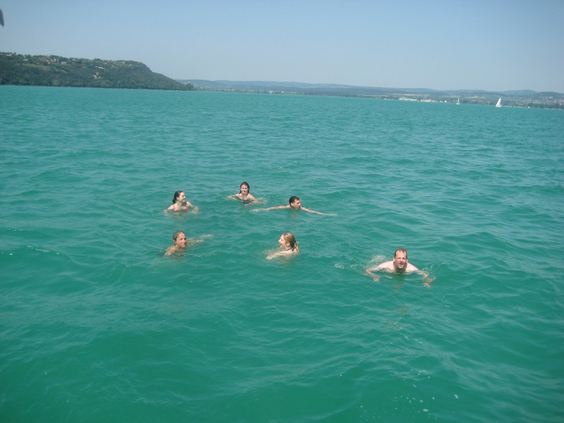Bild von schwimmenden Bloggern