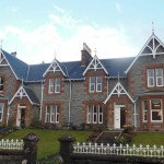 Bild von außen vom Myrtle Bank Guest House in Fort William / Schottland