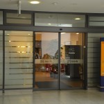 Bild vom Eingang der DB Bahn Lounge in Nürnberg