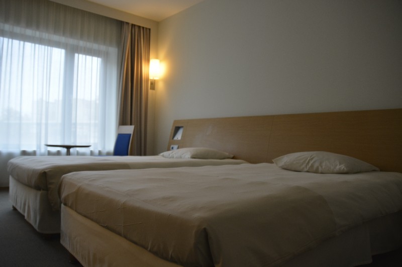 Bild von den Betten im Novotel Tiergarten Berlin