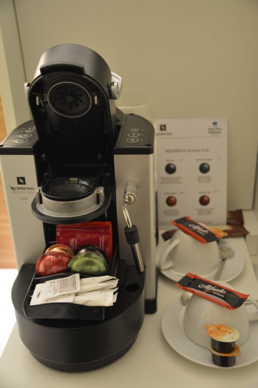 Nespressomaschine im Hotel Park Plaza Wallstreet Berlin