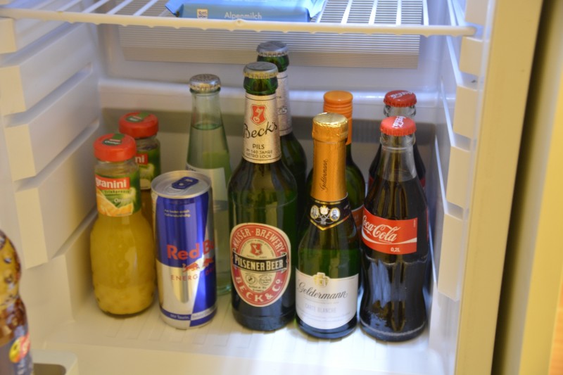 Minibar im Hotel Park Plaza Wallstreet Berlin