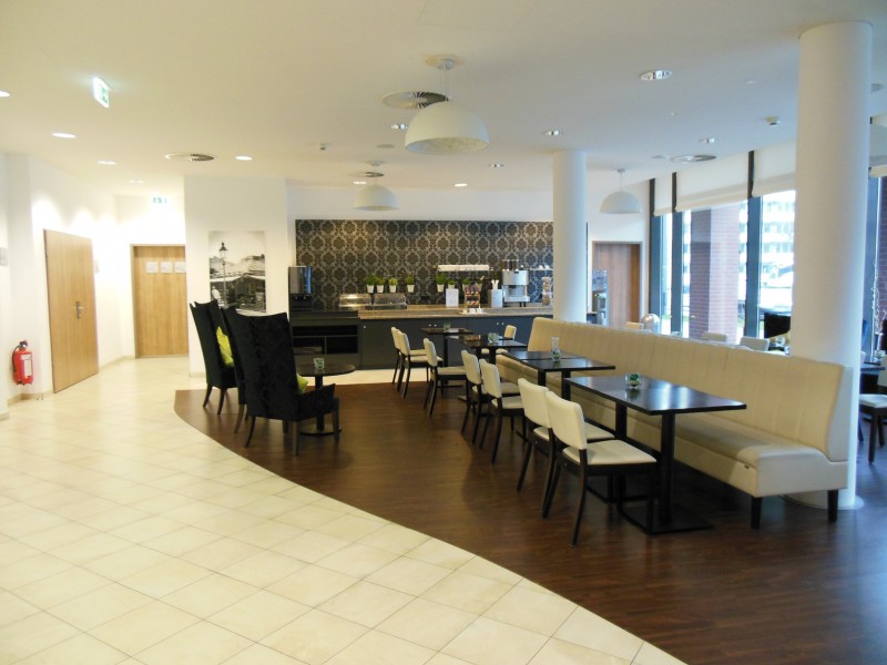 Bild vom Frühstücksraum (am nachmittag) im Hotel Citadine München