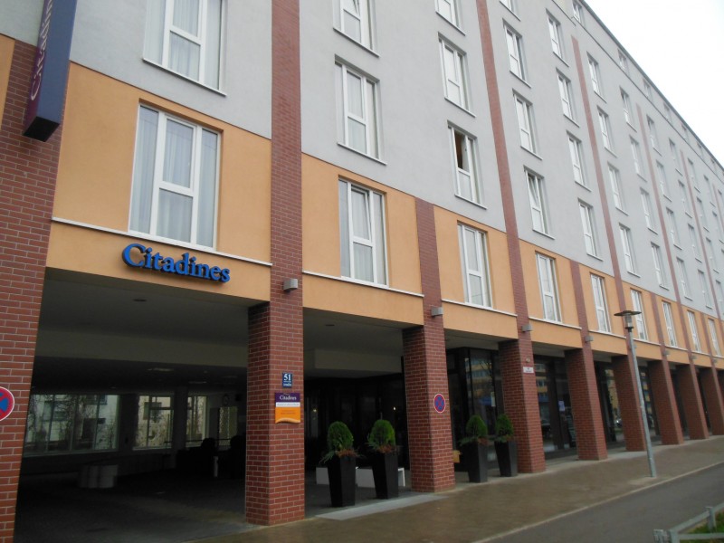 Außenansicht des Hotels Citadine München