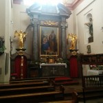 Hochaltar in der Kirche Hl. Josef auf dem Josefsberg an der Via Sacra