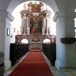 Hochaltar in der Kirche Joachimsberg