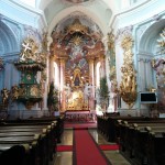 Altar der Wallfahrtskirche "Unserer lieben Frau" in Hafnerberg an der Via Sacra