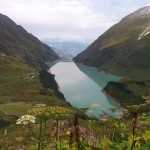 Stausee Wasserfallboden von oben - Ausflug von Kaprun