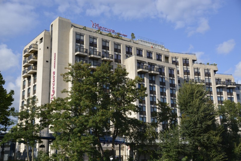 Hotel Mercure Saarbrücken City von der Saar aus
