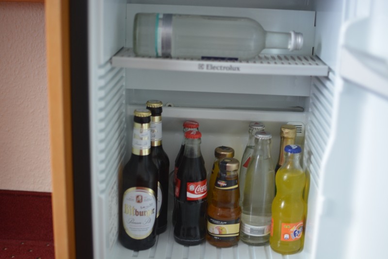 Minibar im Hotel Mercure Saarbrücken City