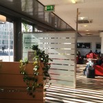 Eingang zum 1. Klasse Bereich der Bahn Lounge Berlin