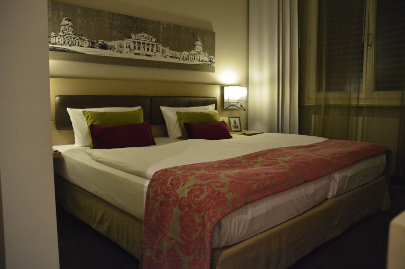 Bett im Hotel Gendarm nouveau