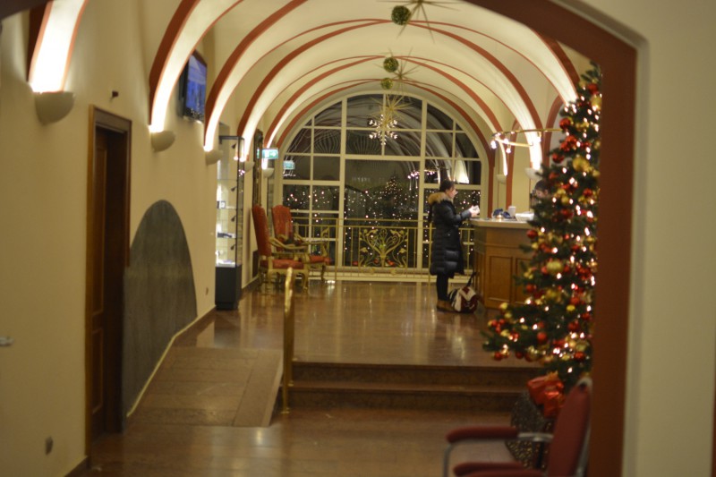 Lobby des Hotel am Mirabellplatz Salzburg