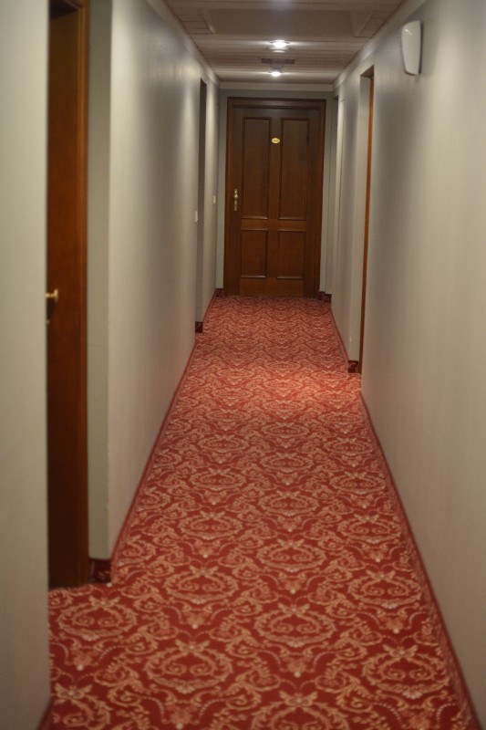 Der Gang zu meinem Zimmer im Hotel am Mirabellplatz Salzburg