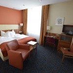 Der erste Blick ins Zimmer 42 im Ringhotel Loew's Merkur Nürnberg