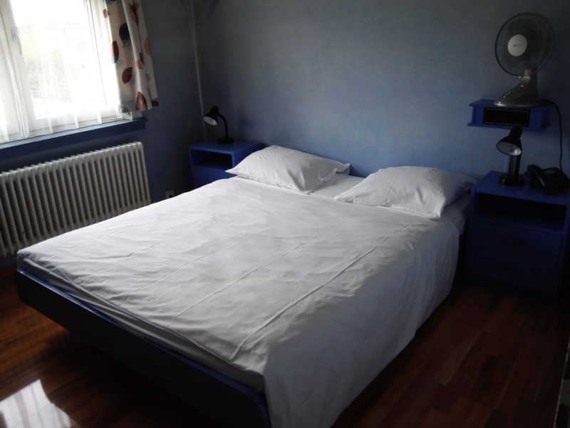Sehr bequem, das Bett im Hotel Limmathof Zürich