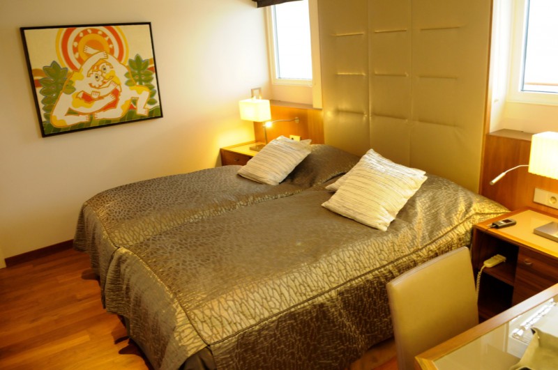 Das Schlafzimmer der Hapag-Suite