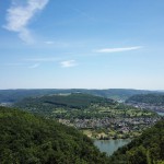 Vier Seen Blick auf dem SaarHunsrück-Steig