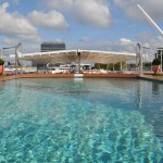 Pool auf der Arosa Flora