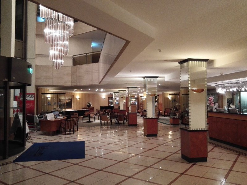 Lobby im Hotel Radisson Blu Baden-Baden