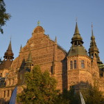 Das Nordische Museum auf Djurgården Stockholm aus der Nähe