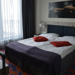 Gemütliches Bett im Tallink Spa & Conference Hotel Tallinn
