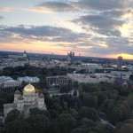 Ausblick aus der Bar 26th Floor im Radisson Blu Latvija Riga