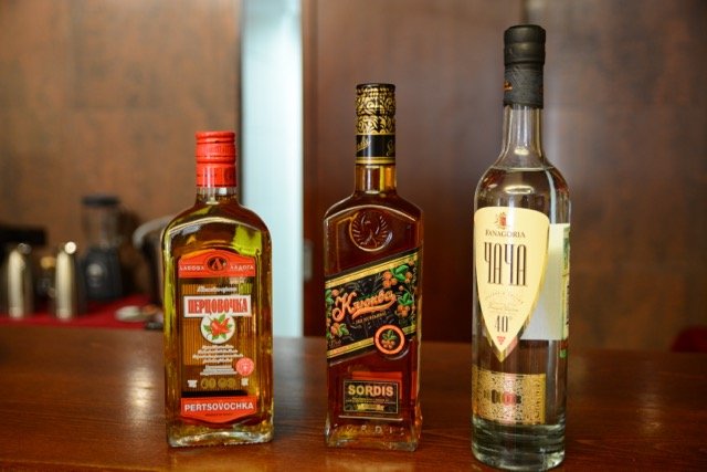 Drei Sorten Wodka haben für einen Schwips gereicht