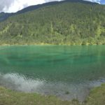 Panorama vom Baggersee Weißenbach am Lech