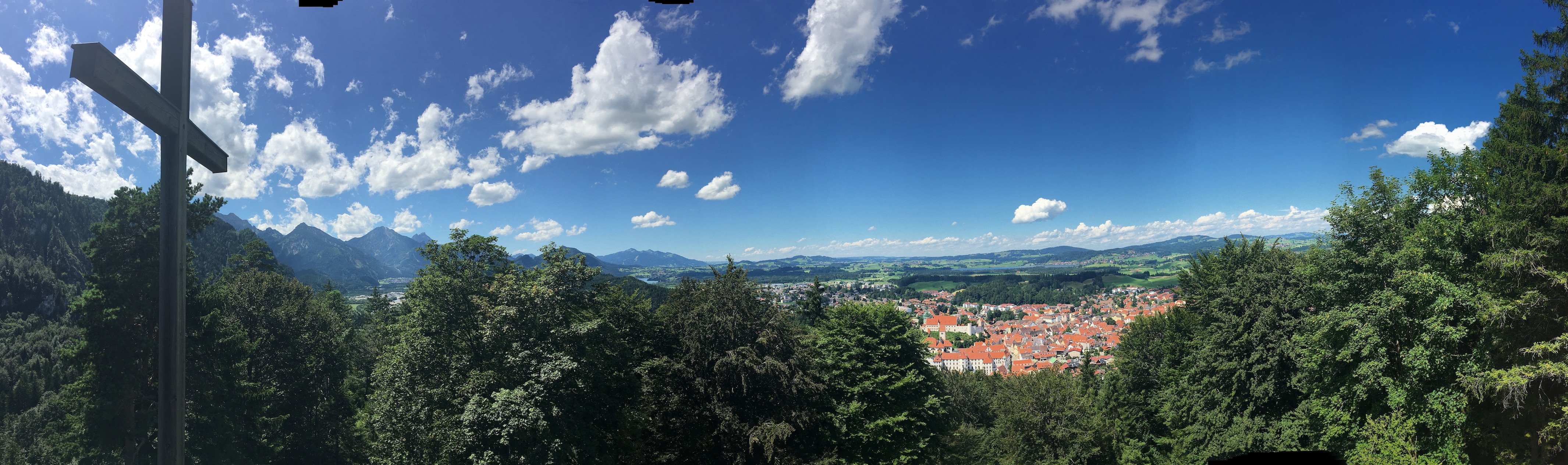 Panoramablick vom Kalvarienberg