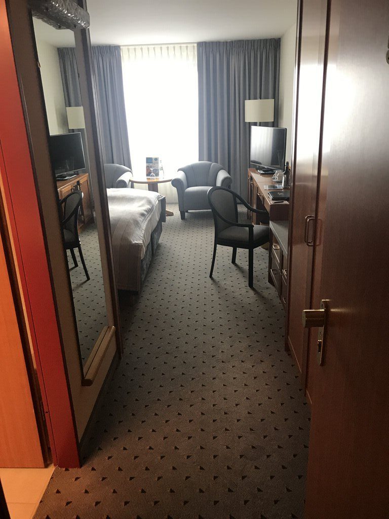 Der erste Blick in mein Superior Zimmer im Maritim Airport Hotel Hannover