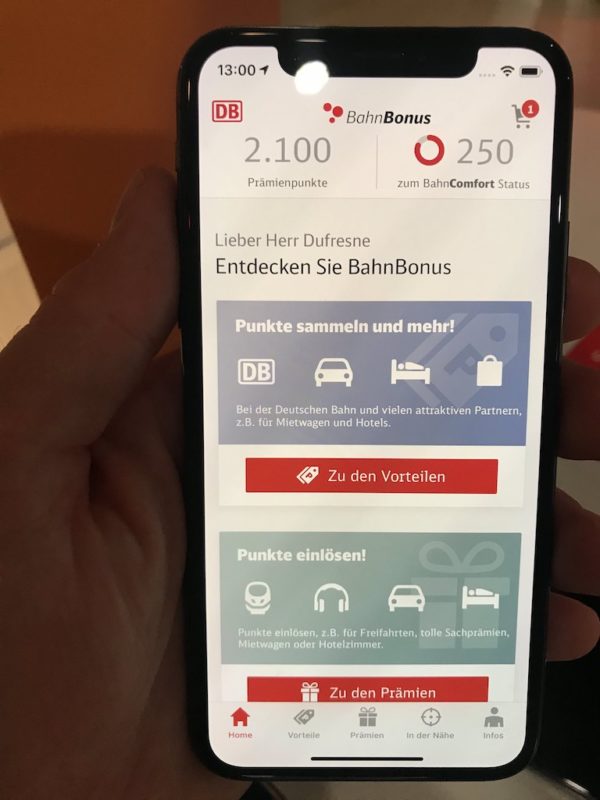 BahnBonus App kommt im Januar 2019