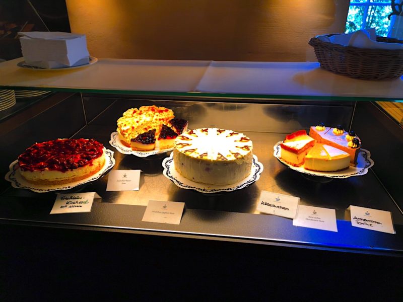 Kuchen und Torten im Hotel Schloß Gehrden