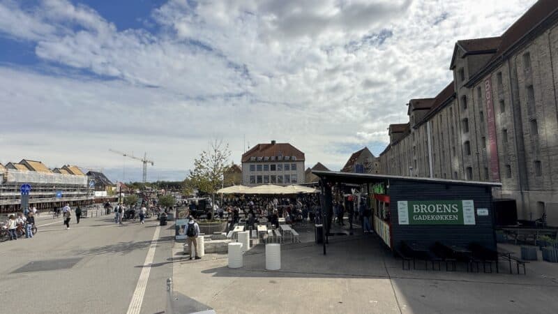 Streetfoodmarkt in Kopenhagen