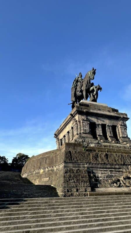 Kaiser-Wilhelm-Denkmal am Deutschen Eck in Koblenz