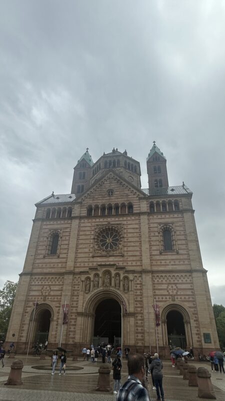 Dom zu Speyer im Regen