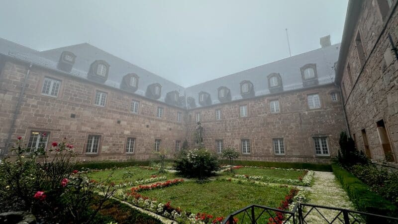Innenhof im Kloster